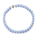 Gump's Signature 12mm Blue Lace Agate Necklace