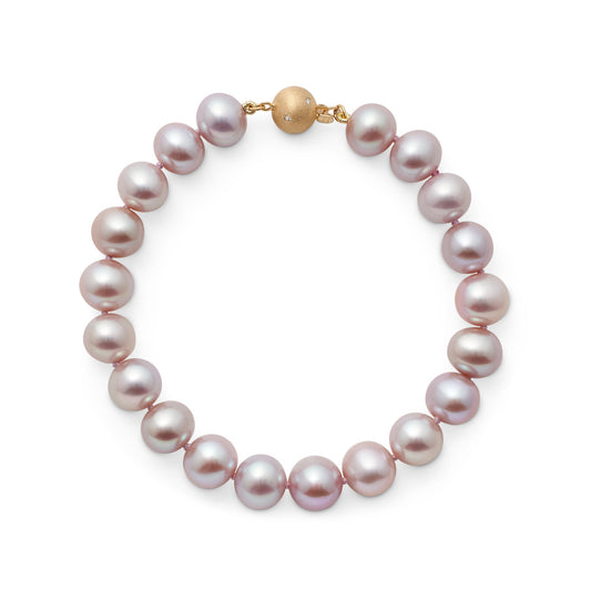 8mm Pink Pearl Bracelet