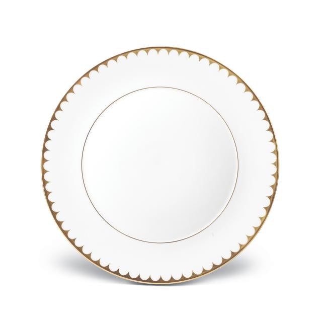 L'Objet Aegean Filet Gold Dinner Plate