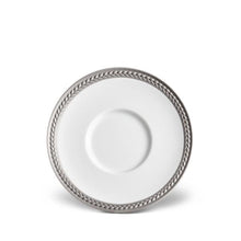 L'Objet Soie Tressee Platinum Saucer