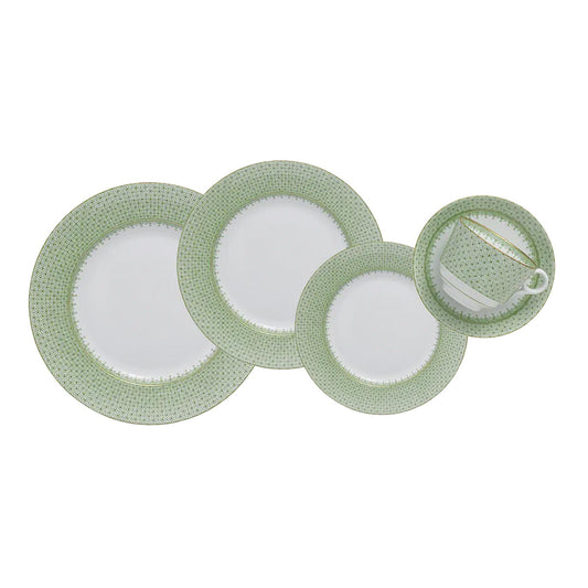 Mottahedeh Apple Lace 5-Piece Place Setting