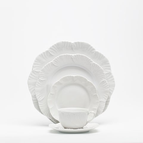 Ocean White Dinner Plate