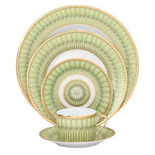 Deshoulieres Arcades Green Dinner Plate