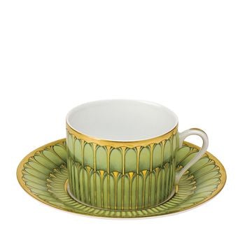 Deshoulieres Arcades Green Tea Saucer