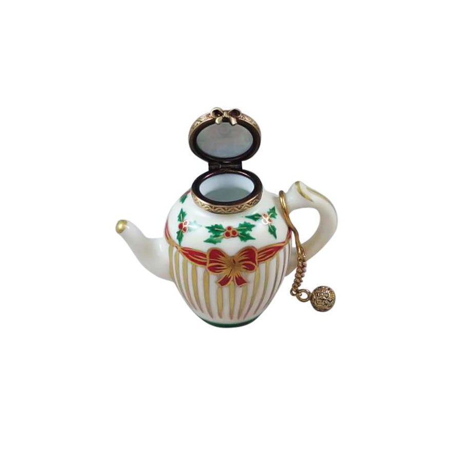 Christmas Teapot Limoges