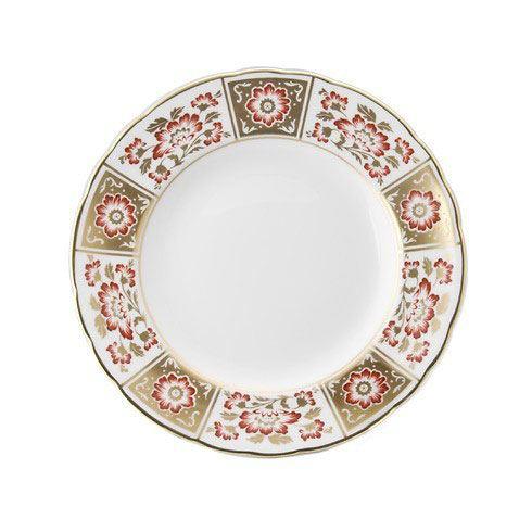 Royal Crown Derby Panel Red Salad Plate