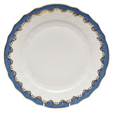 Herend Fish Scale Dinner Plate, Blue
