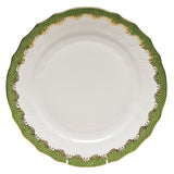 Herend Fish Scale Dinner Plate, Evergreen