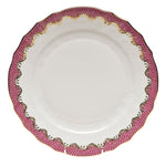 Herend Fish Scale Dinner Plate, Pink