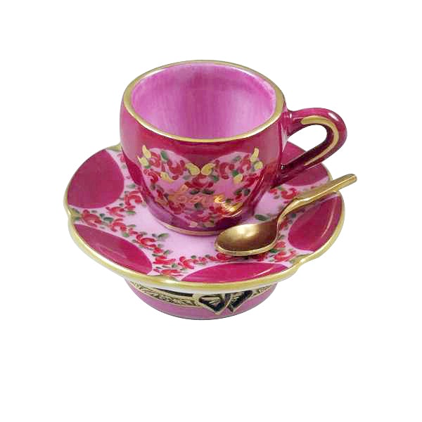 Valentine's Love Teacup Limoges