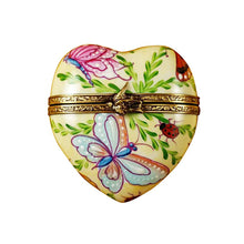 Butterfly Heart Limoges