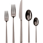 Sambonet Linea Q 5-Piece Place Setting, Black