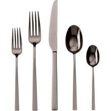 Sambonet Linea Q 5-Piece Place Setting, Black