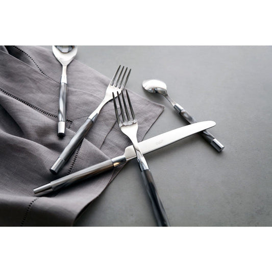 Conty 5-Piece Place Setting, Gray