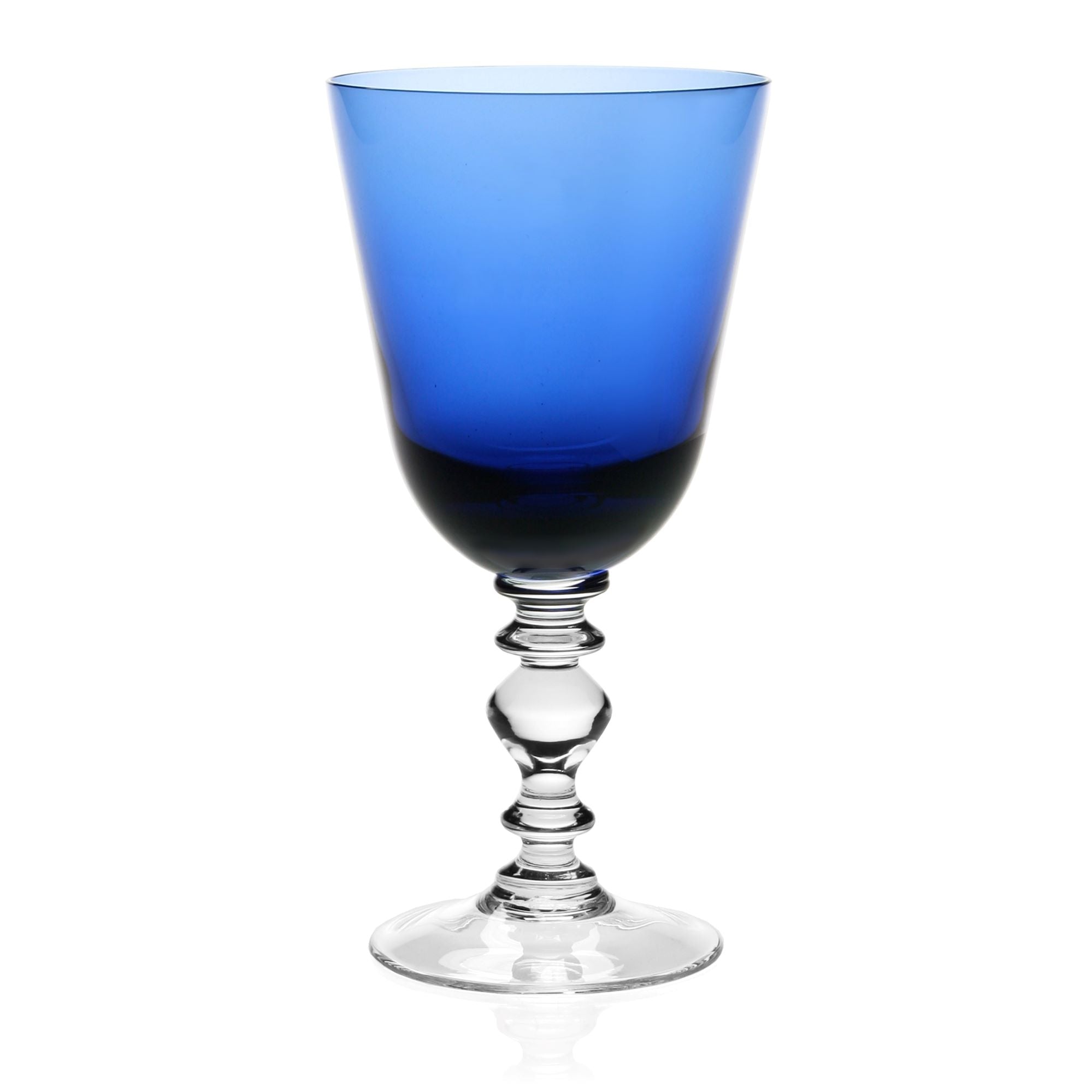 William Yeoward Crystal Fanny Goblet, Blue