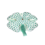 Herend Four-Leaf Clover, Green