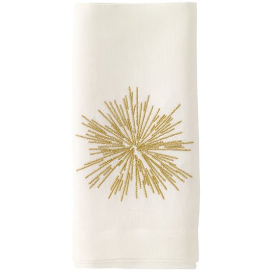 Bodrum Starburst Gold Napkins, Set of 4