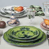 Oriente Italiano Dinner Plate, Malachite