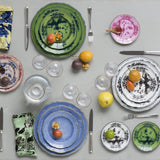 Oriente Italiano Dessert Plate, Malachite