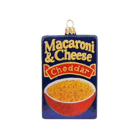 Mac & Cheese Box Ornament