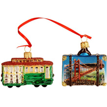 Mini San Francisco Set Ornament