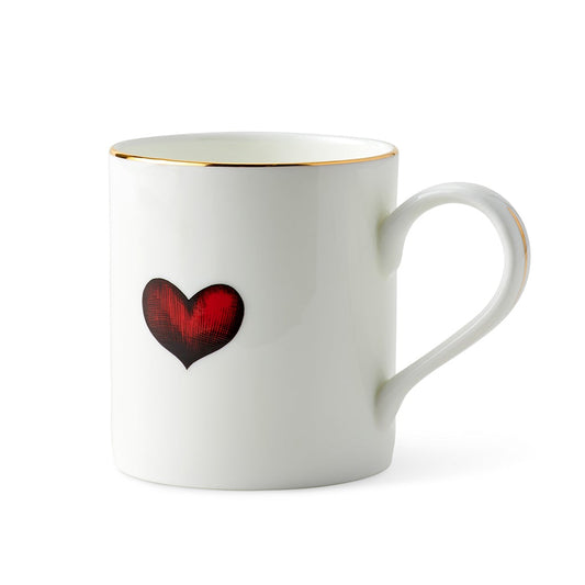 Rory Dobner Red Love Heart Majestic Mug