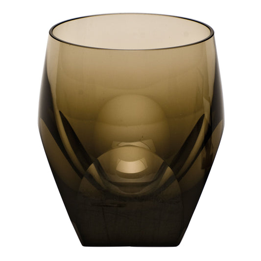Moser Bar Double Old-Fashioned Glass, Smoke