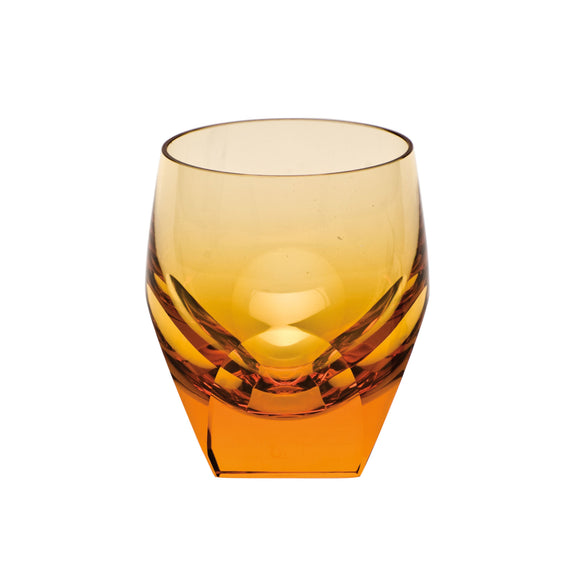 Moser Bar Double Old-Fashioned Glass, Topaz