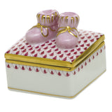 Baby Bootie Box, Pink