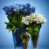 Rectangular Eye Vase, Large Clear