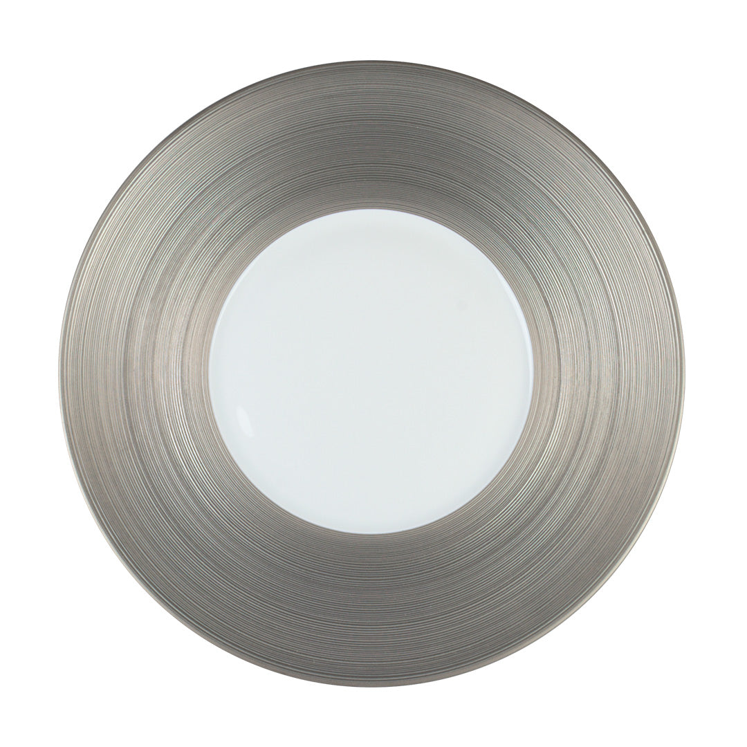 JL Coquet Hemisphere Presentation Plate, Platinum