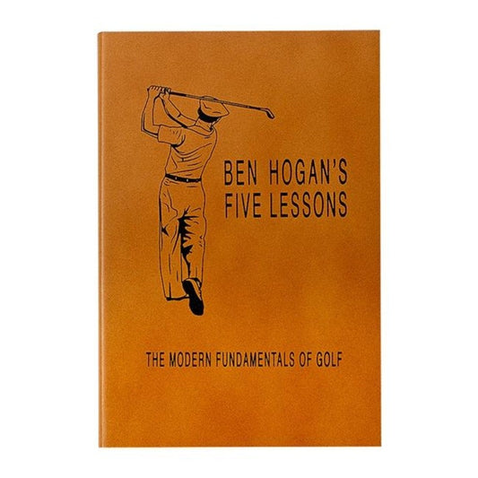 'Ben Hogan's Five Lessons' Leather Bound Book