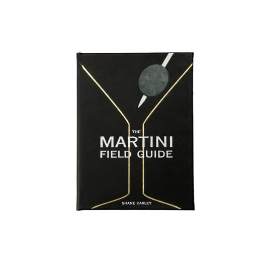 'Martini Field Guide' Leather Bound Book