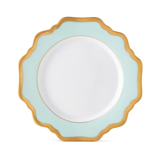 Anna Weatherley Anna's Palette Aqua Green Bread & Butter Plate