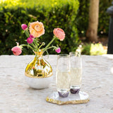 Kivita Coasters in Crystal, Set of 2