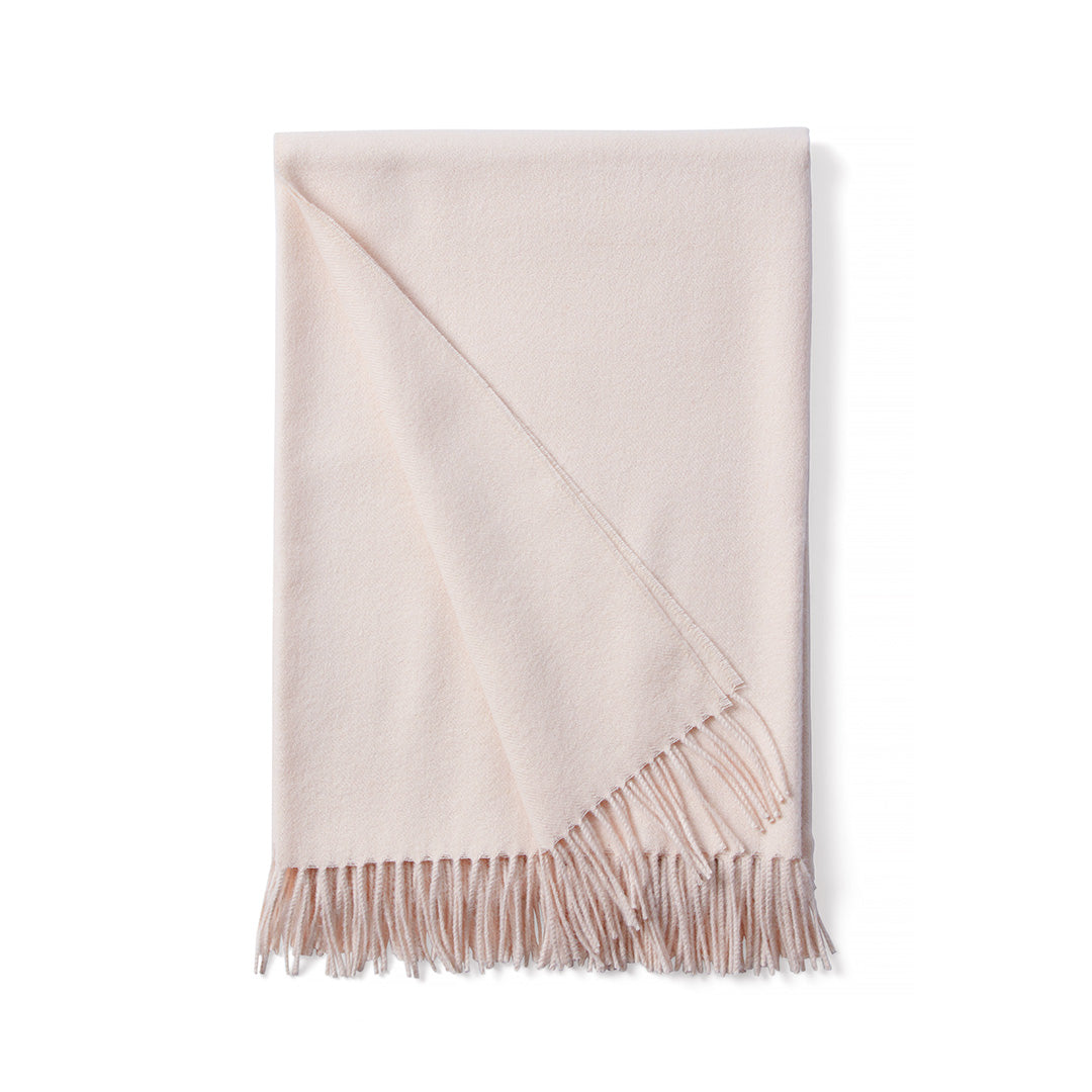 Paris Baby Alpaca Throw, Blush