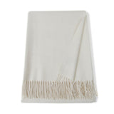 Paris Baby Alpaca Throw, Ivory
