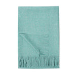 Paris Baby Alpaca Throw, Peacock