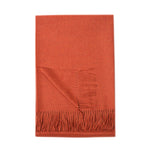 Paris Baby Alpaca Throw, Tangerine Melange