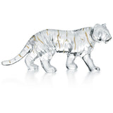 Zodiac Tiger, Clear with 20K Gold