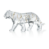 Zodiac Tiger, Clear with 20K Gold