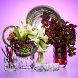 Louxor Round Vase, Medium Red