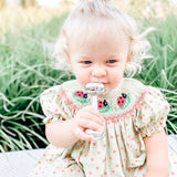 Sterling Silver Dumbbell Rattle