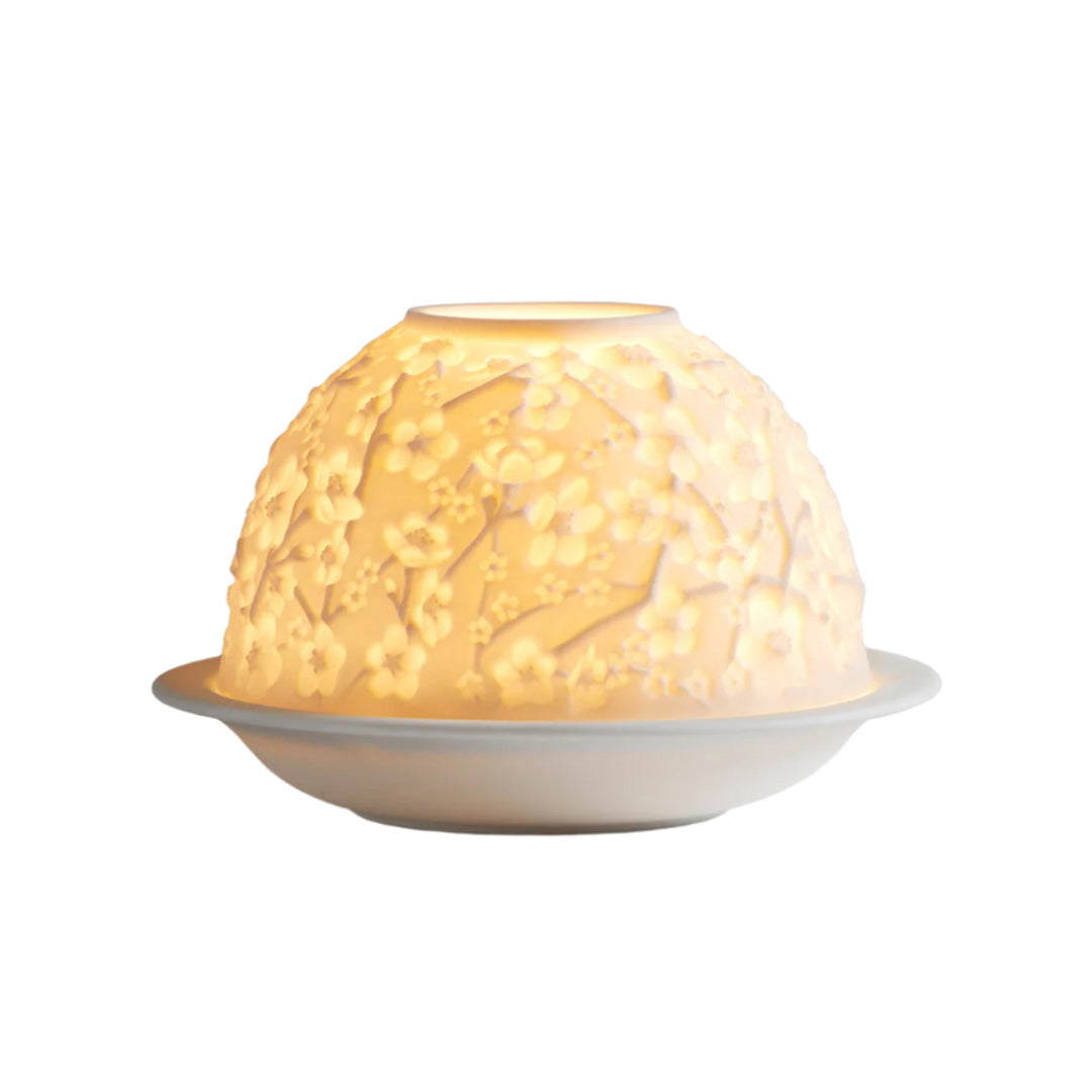 Bernardaud Cherry Blossom Porcelain Votive