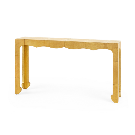 Hollywood Brass Console Table