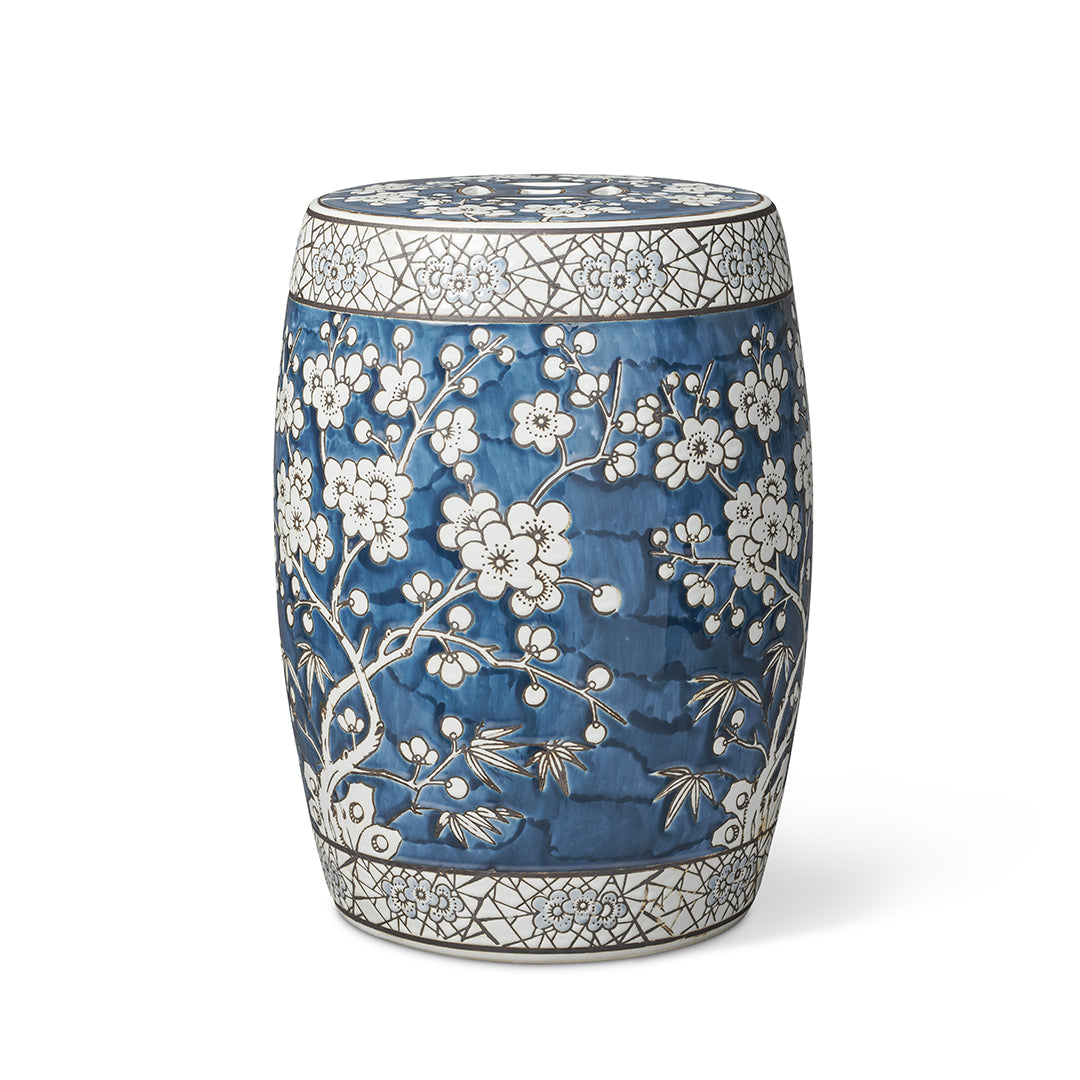 Gump's Plum Blossom Garden Stool