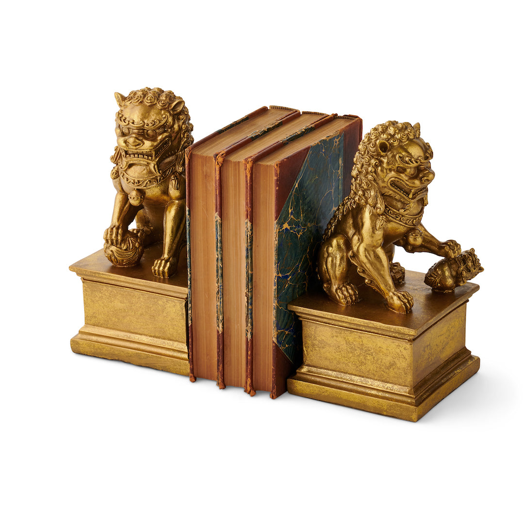 Gump's Home Foo Dog Bookends, Set of 2