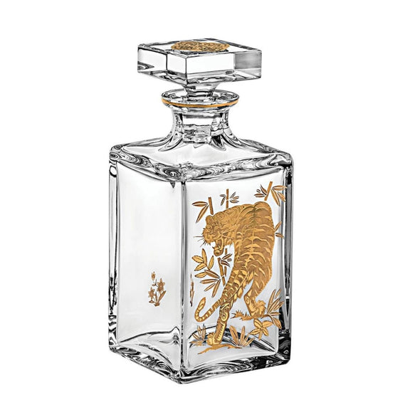 Vista Alegre Golden Tiger Decanter