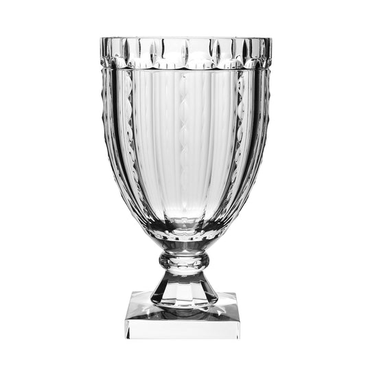 William Yeoward Crystal Vivien Square Footed Vase