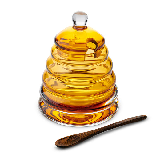 William Yeoward Crystal Honeycomb Honey Jar